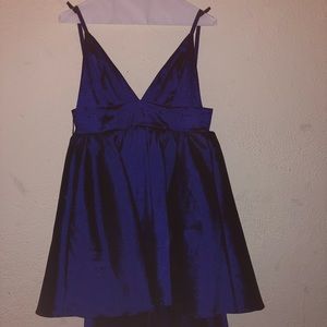 Royal blue home coming dress